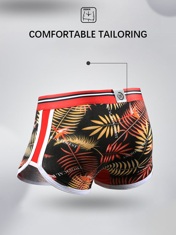2 Pack Printed Vacation Men's Underwear | dmunderwear detail image 6