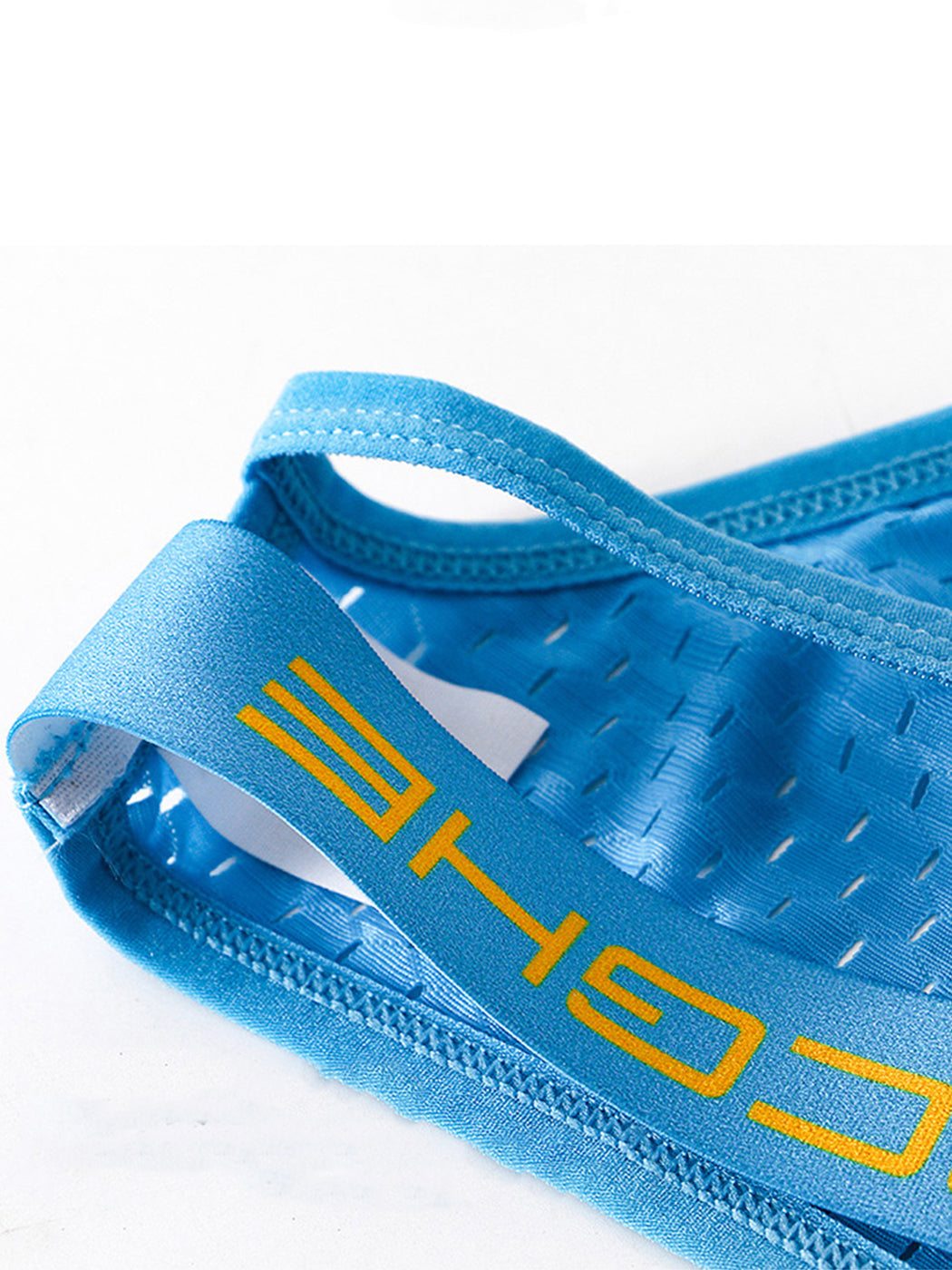 2 Pack Sexy Hollow Out Mesh Briefs for Men | dmunderwear detail image 10