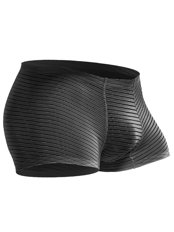 2 Pack Silk Striped Men's Super Thin Underwear | dmunderwear detail image 19