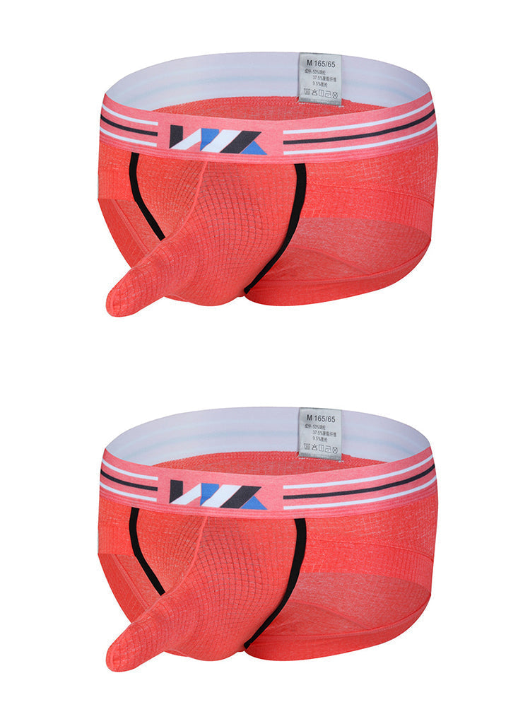 2 Pack Soft Separated Pouch Mens Briefs | dmunderwear detail image 8