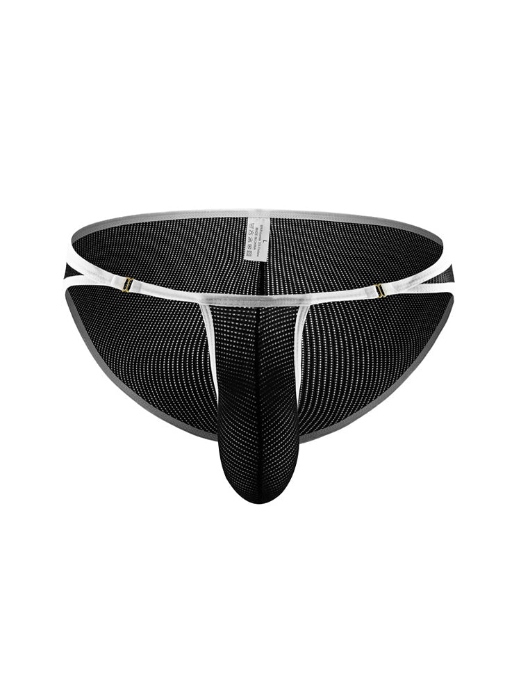 3 Pack Men's Stay-Cool Day-Long Comfort Supportive U-Pouch Soft Bikini | dmunderwear detail image 14