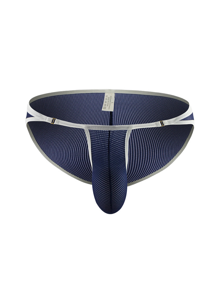 3 Pack Men's Stay-Cool Day-Long Comfort Supportive U-Pouch Soft Bikini | dmunderwear detail image 18