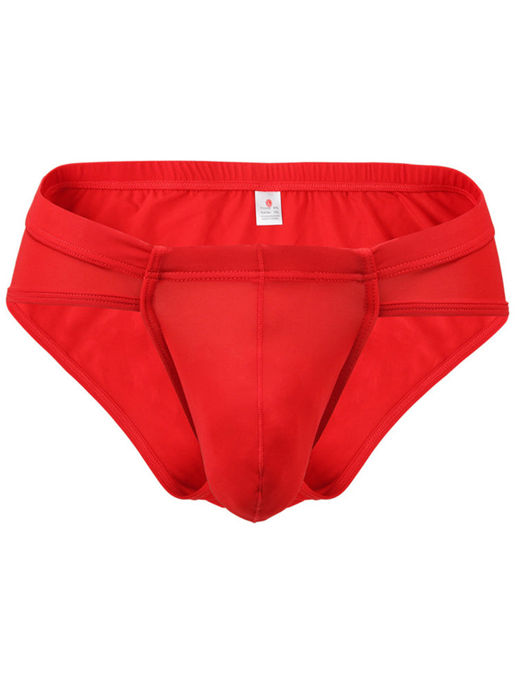 2 Pack Summer Bulge Enhance Ice Silk Underwear | dmunderwear detail image 11