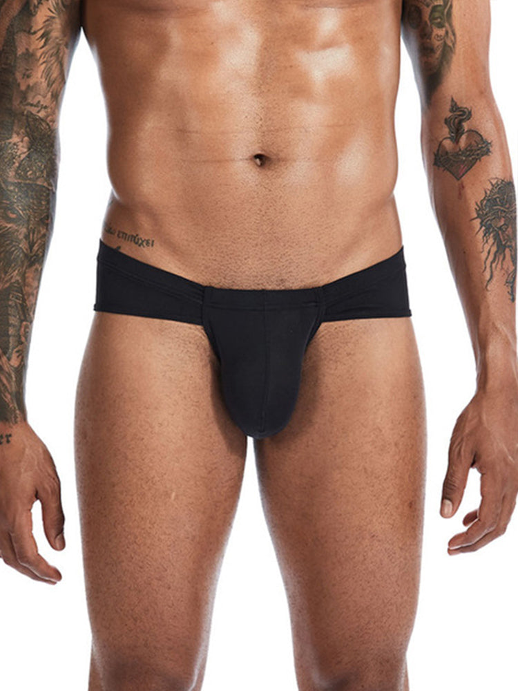 2 Pack Summer Bulge Enhance Ice Silk Underwear | dmunderwear detail image 4