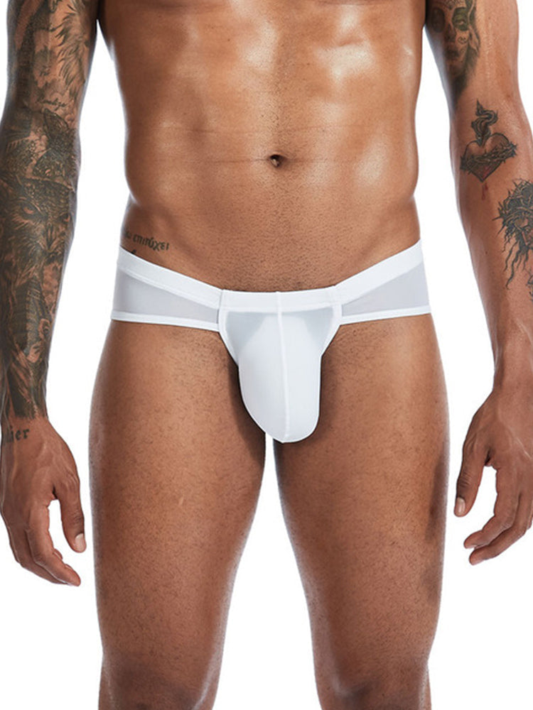 2 Pack Summer Bulge Enhance Ice Silk Underwear | dmunderwear detail image 6