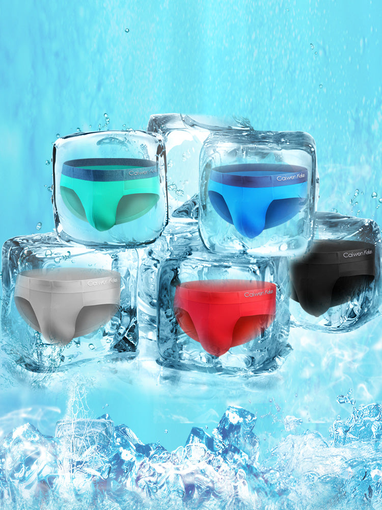 2 Pack Support Pouch Ice Silk Cool Men's Underwear | dmunderwear detail image 6