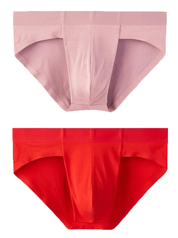 2 Pack Support Pouch Trackless Mens Brief | dmunderwear detail image 10