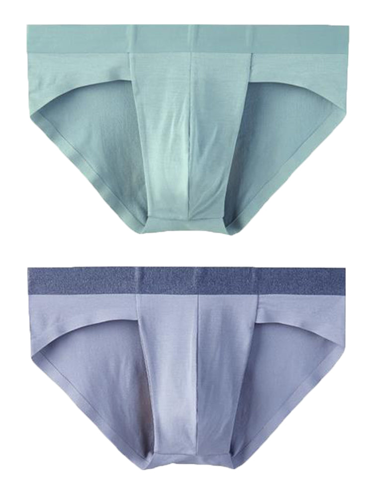 2 Pack Support Pouch Trackless Mens Brief | dmunderwear detail image 6