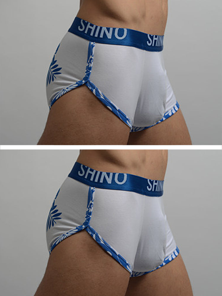 2 Pack Trendy Supportive Comfortable Pouch Solid Color Soft & Breathable Trunks | dmunderwear detail image 7