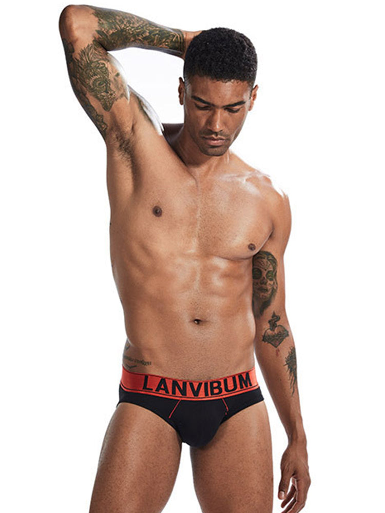 2 Pack U Convex Elastic Waistband Briefs | dmunderwear
