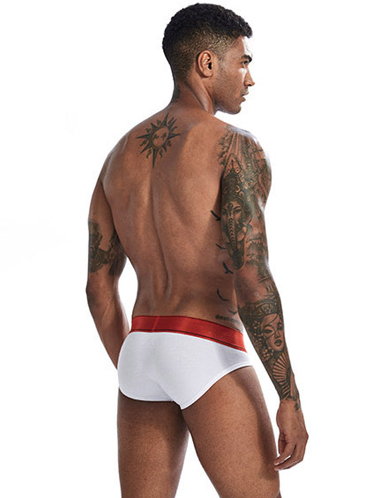 2 Pack U Convex Elastic Waistband Briefs | dmunderwear detail image 10