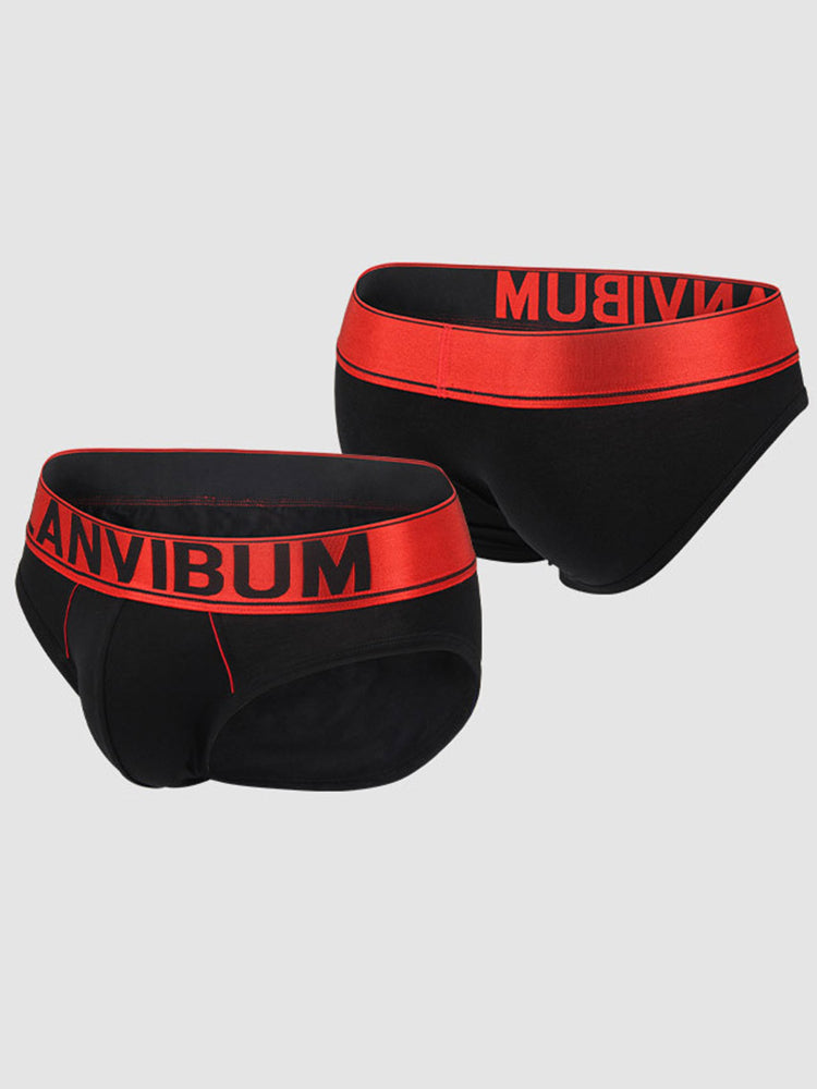 2 Pack U Convex Elastic Waistband Briefs | dmunderwear detail image 18