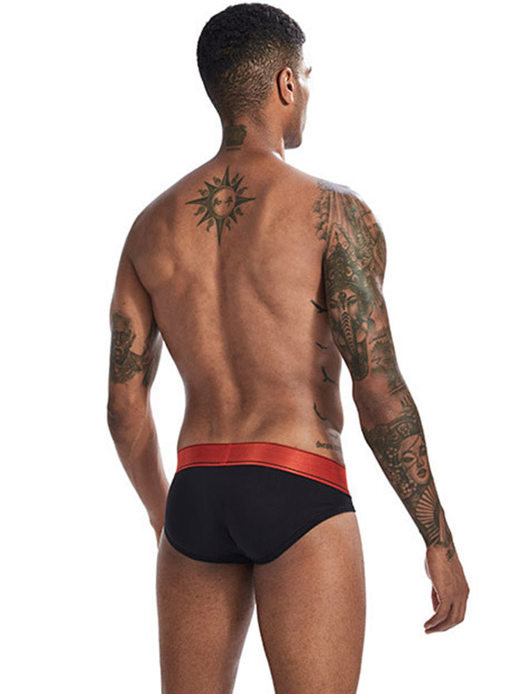 2 Pack U Convex Elastic Waistband Briefs | dmunderwear detail image 3