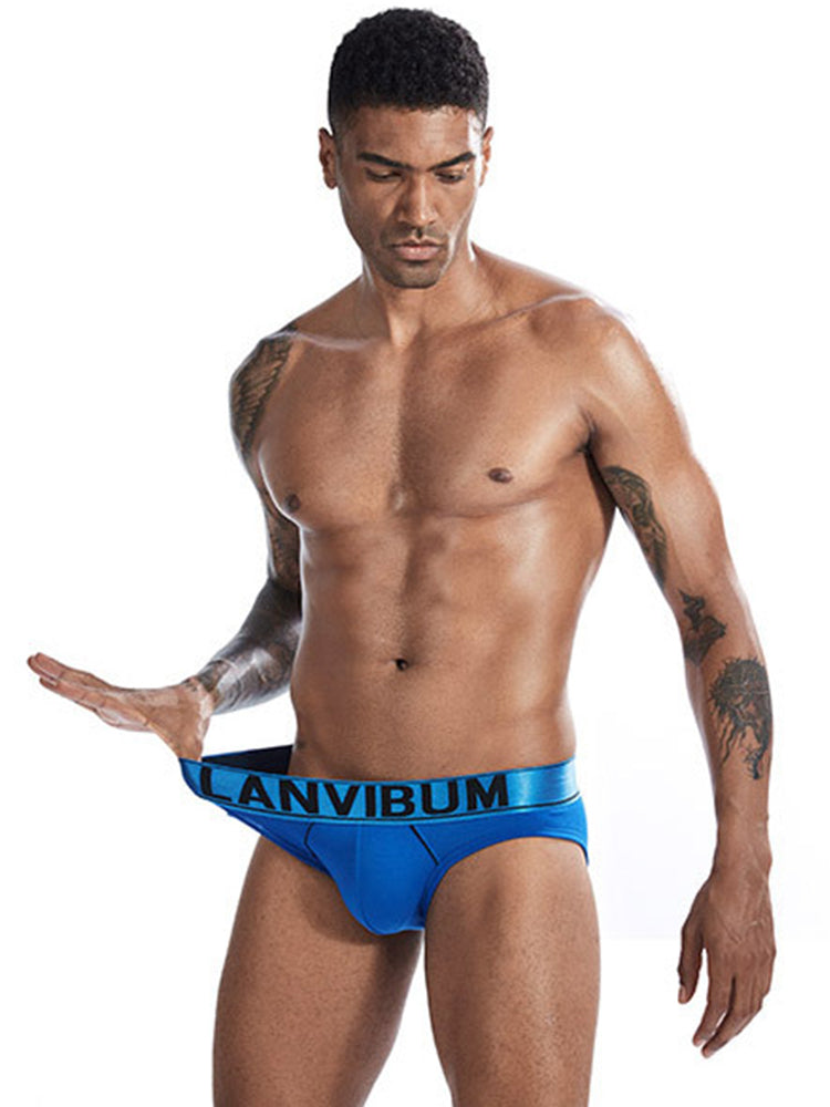 2 Pack U Convex Elastic Waistband Briefs | dmunderwear detail image 7