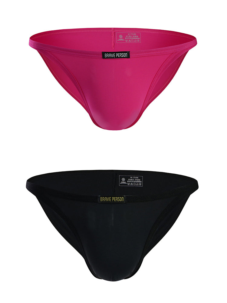 2 Pack U Convex Soft Low Waist Bikini Underwear | dmunderwear detail image 10
