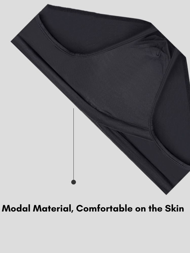 2 Pack Ultra-Soft Modal Stretch Fit Low-Rise Odor-Control Supportive Fit Bikini | dmunderwear detail image 6