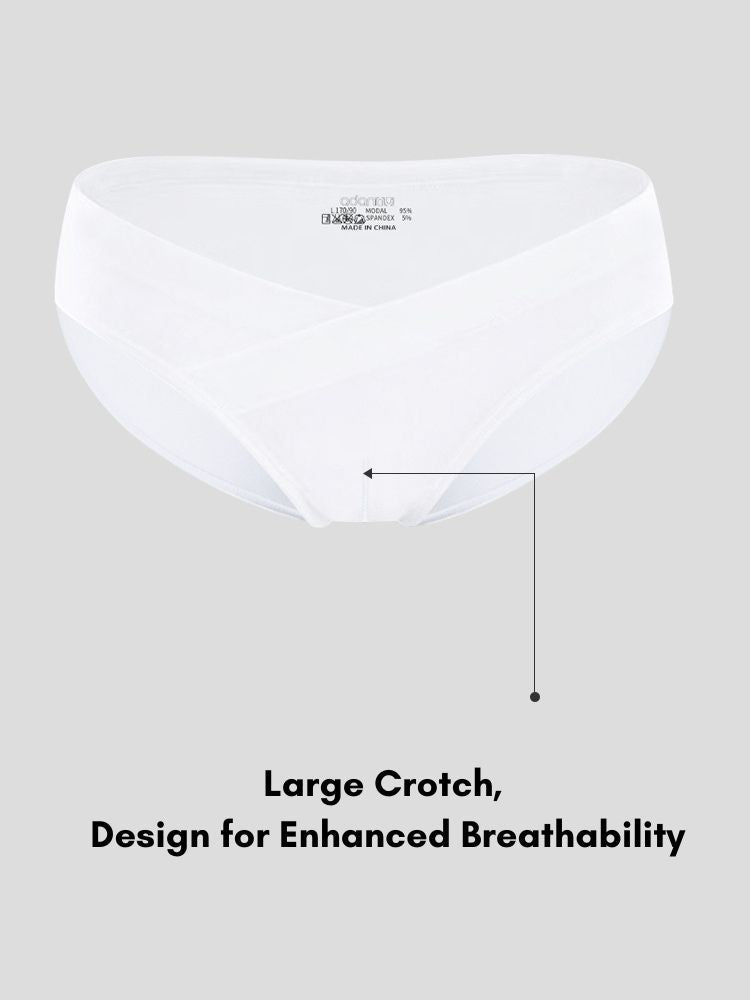 2 Pack Ultra-Soft Modal Stretch Fit Low-Rise Odor-Control Supportive Fit Bikini | dmunderwear detail image 7