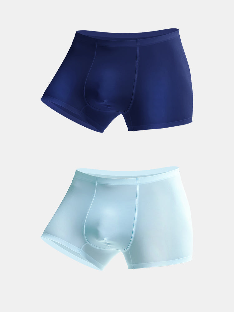 2 Pack Ultra-thin Cool Antibacterial Underwear | dmunderwear detail image 2