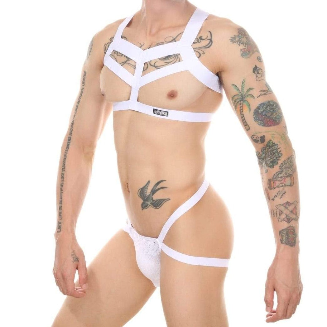 2 Piece Harness Jock Set | dmunderwear detail image 3