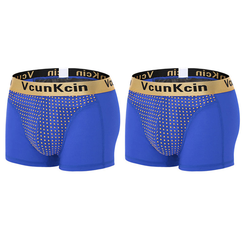 2Pcs Men's Functional Soft Modal Boxer Briefs | dmunderwear detail image 15
