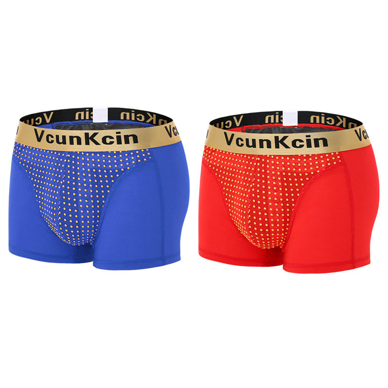 2Pcs Men's Functional Soft Modal Boxer Briefs | dmunderwear detail image 16