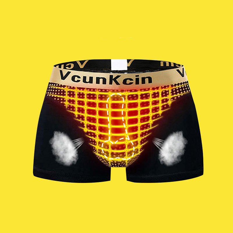 2Pcs Men's Functional Soft Modal Boxer Briefs | dmunderwear detail image 5