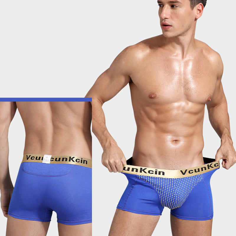 2Pcs Men's Functional Soft Modal Boxer Briefs | dmunderwear detail image 7