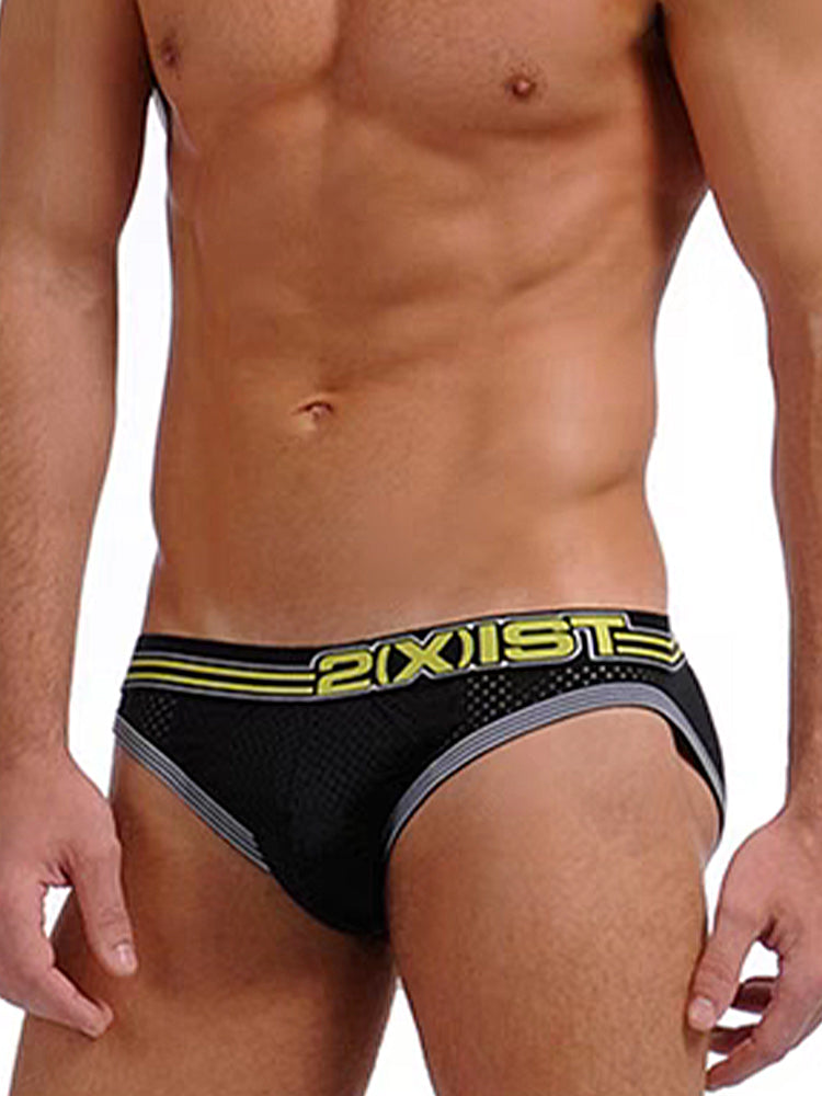 2(X)IST Men's Sports Mesh Breathable Briefs | dmunderwear detail image 5