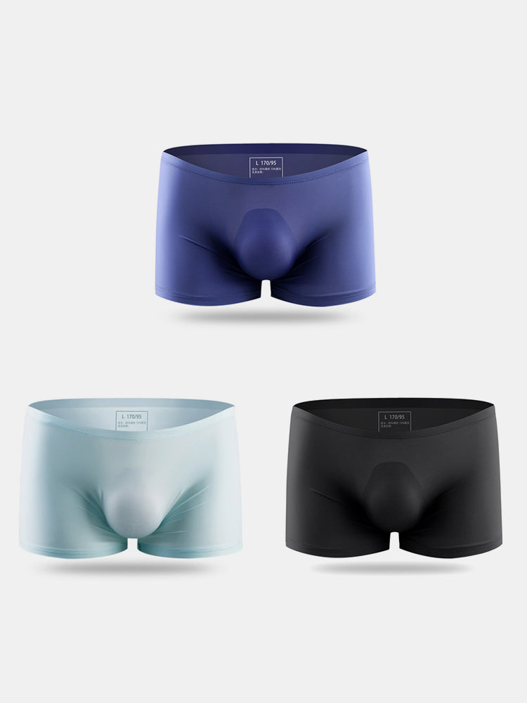 3 Pack 3D Seamless Support Pouch Men's Underwear | dmunderwear detail image 8