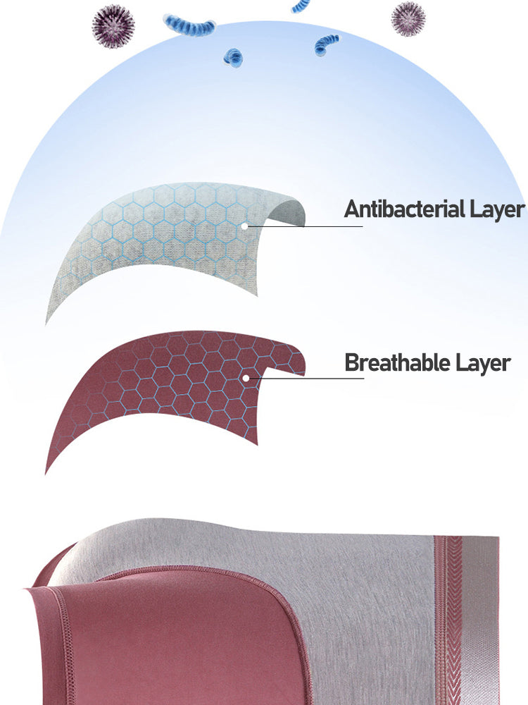 3 Pack Antibacterial Support Pouch Boxer Briefs | dmunderwear detail image 10