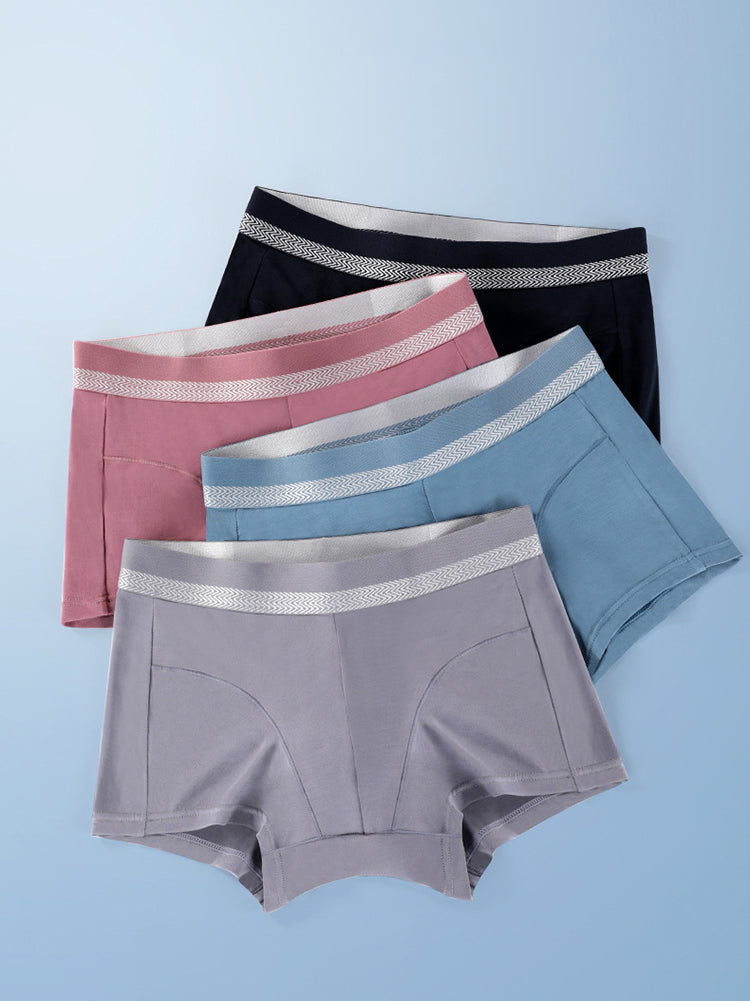 3 Pack Antibacterial Support Pouch Boxer Briefs | dmunderwear detail image 15
