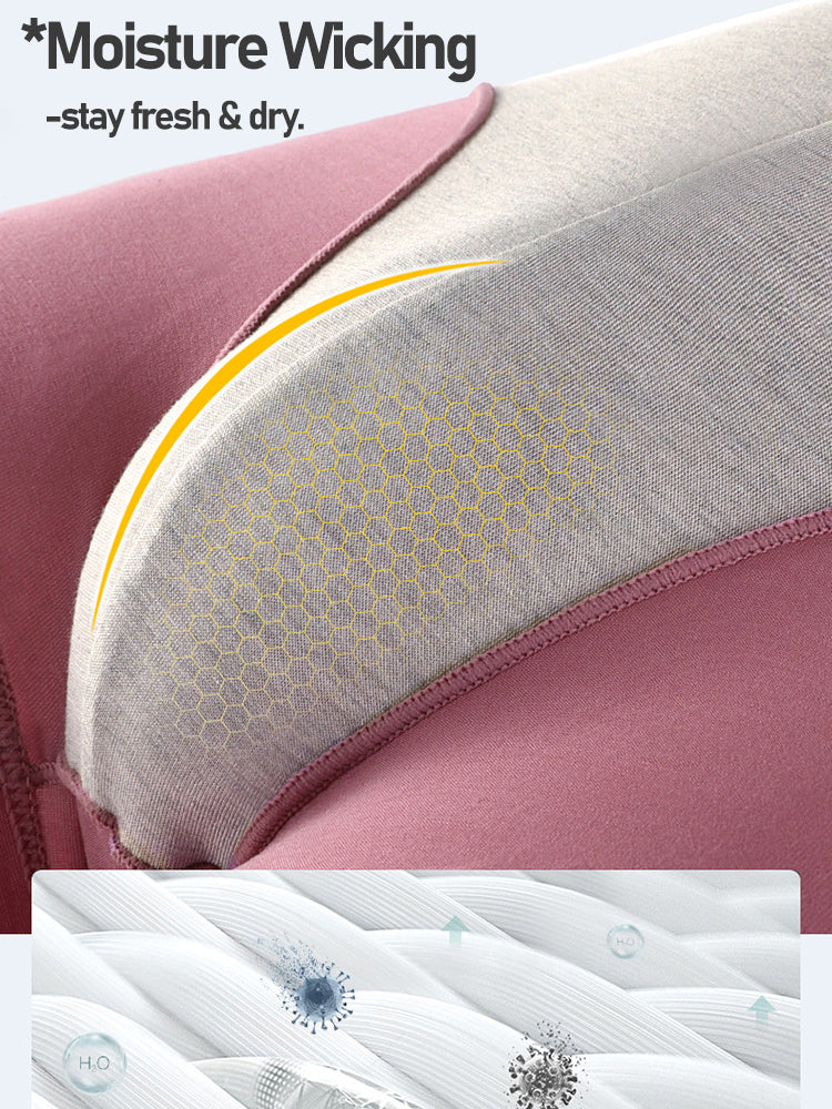 3 Pack Antibacterial Support Pouch Boxer Briefs | dmunderwear detail image 7