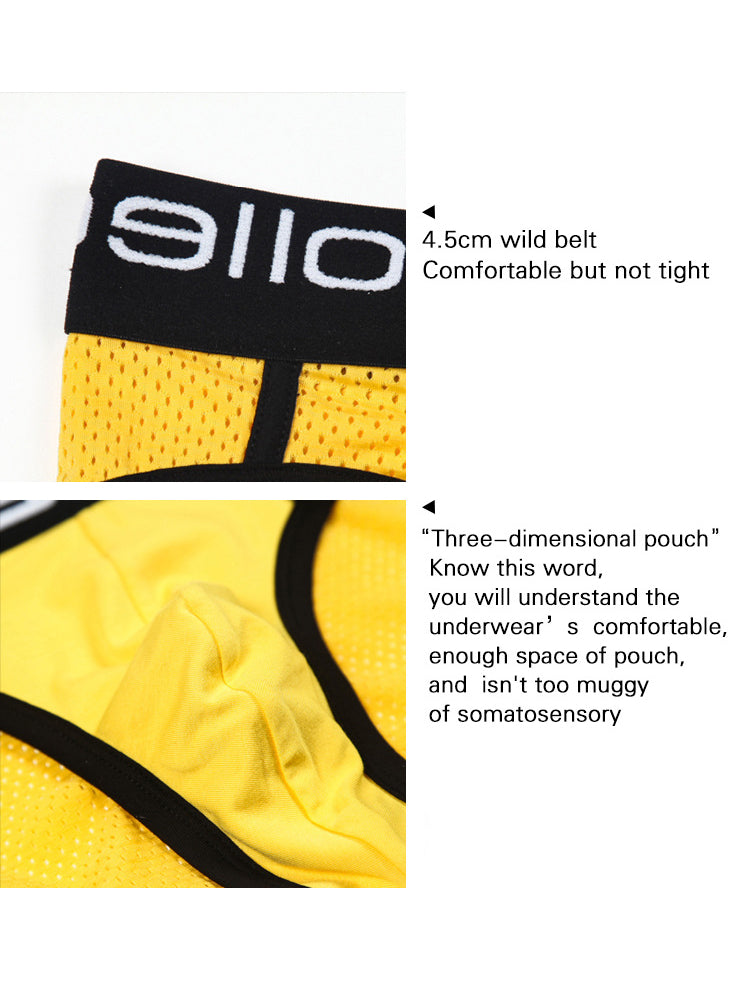 3 Pack Ball Support Pouch Breathable Briefs | dmunderwear detail image 9