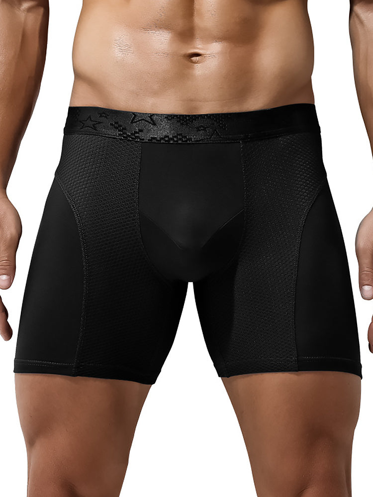 3 Pack Breathable Antibacterial Mesh Boxers Briefs | dmunderwear detail image 10