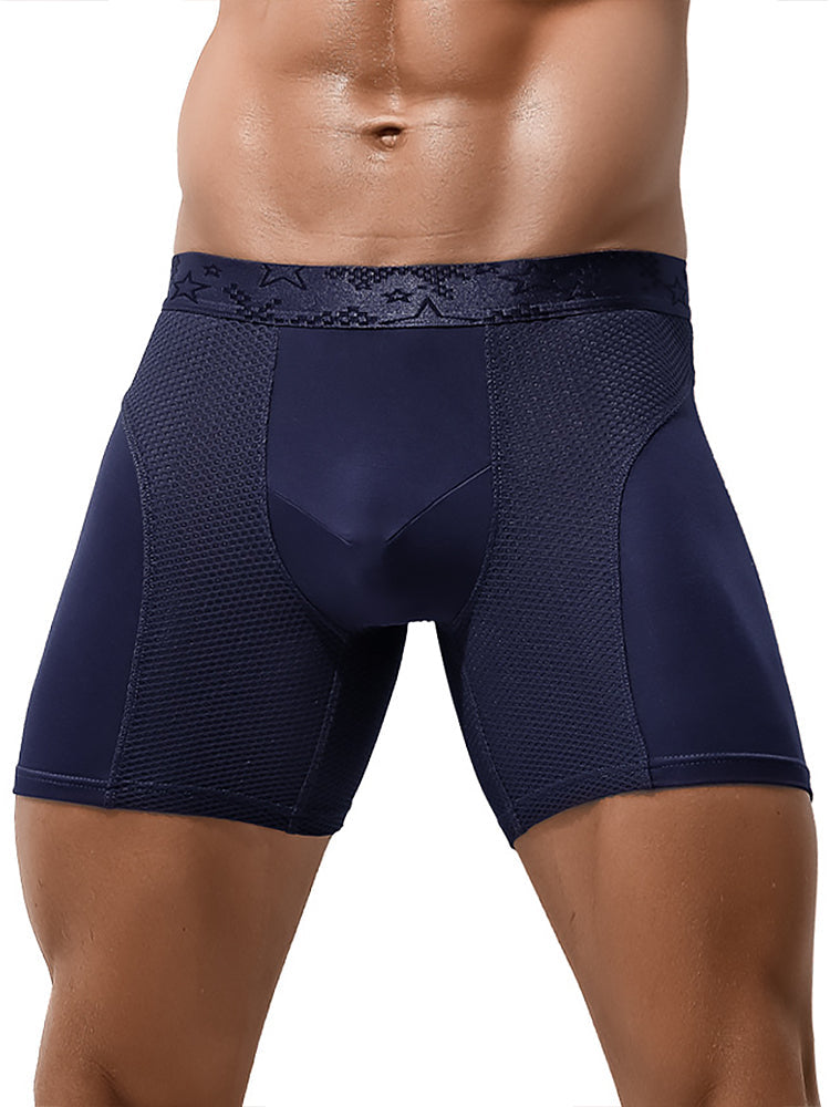 3 Pack Breathable Antibacterial Mesh Boxers Briefs | dmunderwear detail image 13