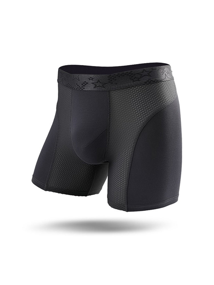 3 Pack Breathable Antibacterial Mesh Boxers Briefs | dmunderwear detail image 3