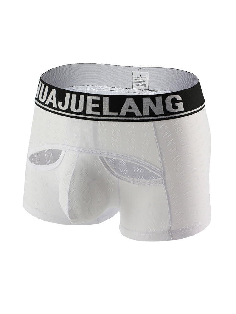 3 Pack Breathable Support Pouch Trunks | dmunderwear detail image 11