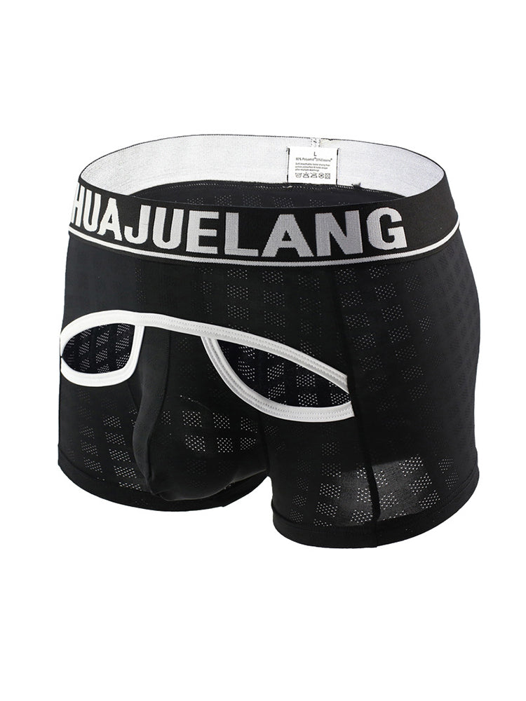 3 Pack Breathable Support Pouch Trunks | dmunderwear detail image 15