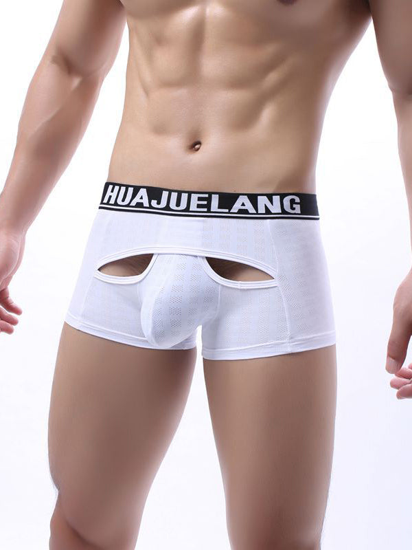 3 Pack Breathable Support Pouch Trunks | dmunderwear detail image 5
