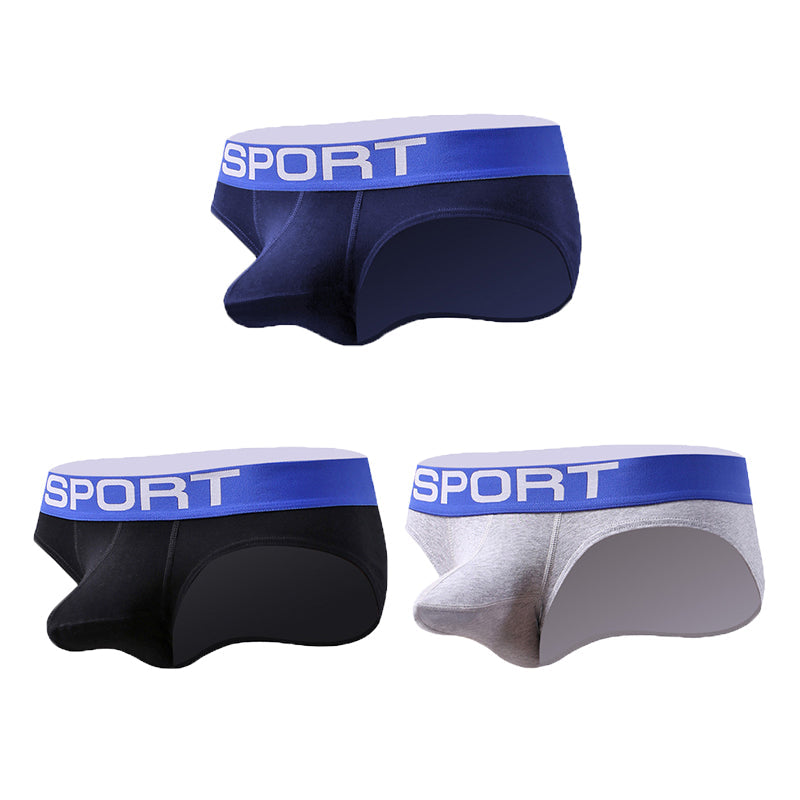 3 Pack Bulge Enhancing Support Men's Underwear | dmunderwear detail image 20