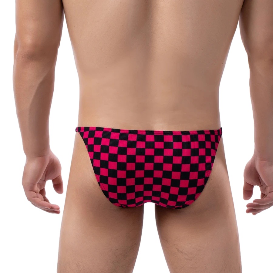 3 Pack Checkered Bikini | dmunderwear detail image 5