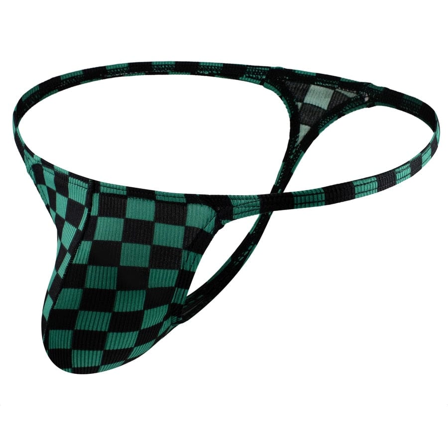 3 Pack Classic Checkered G-String | dmunderwear detail image 2
