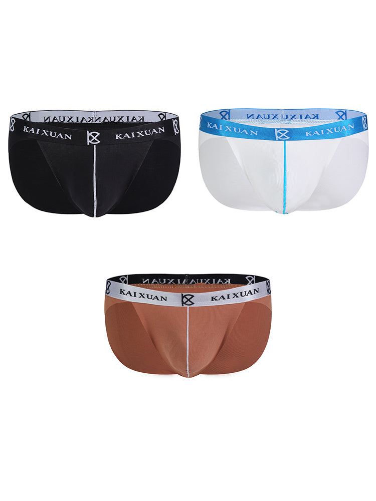 3 Pack Soft Modal Support Pouch Bikini | dmunderwear detail image 2