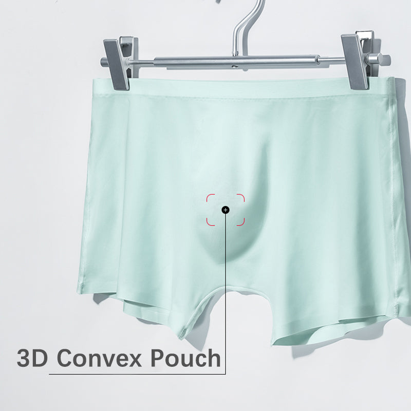 3 Pack Cool Trackless Thin Pouch Men's Trunks | dmunderwear detail image 11