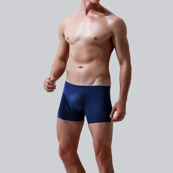 3 Pack Cool Trackless Thin Pouch Men's Trunks | dmunderwear detail image 19