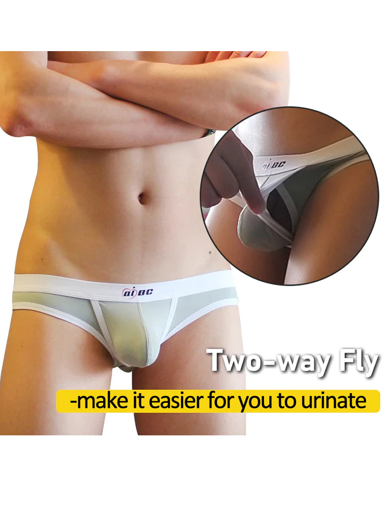 3 Pack Men's Separated Ball Pouch Briefs | dmunderwear detail image 5