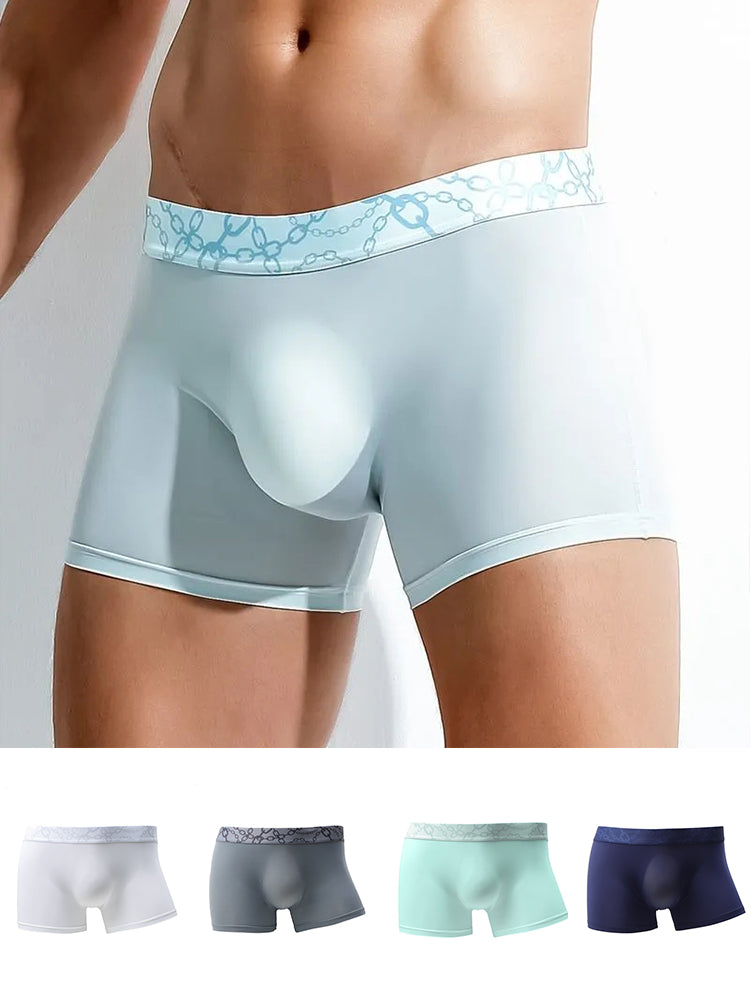 3 Pack Cooling Seamless Pouch Trunks | dmunderwear detail image 12