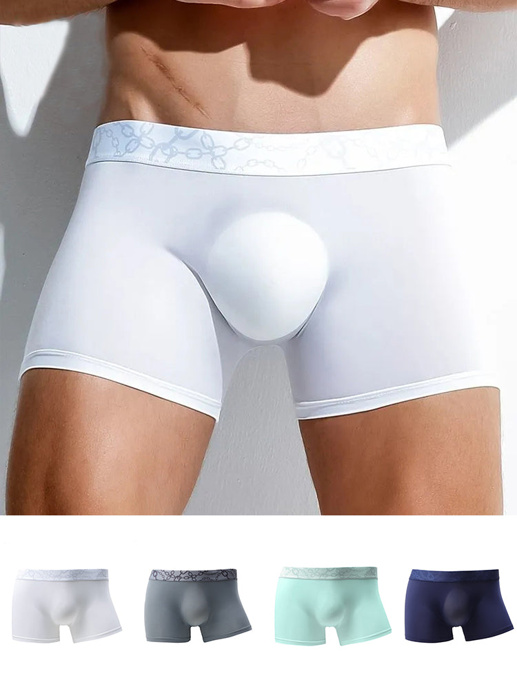 3 Pack Cooling Seamless Pouch Trunks | dmunderwear detail image 13