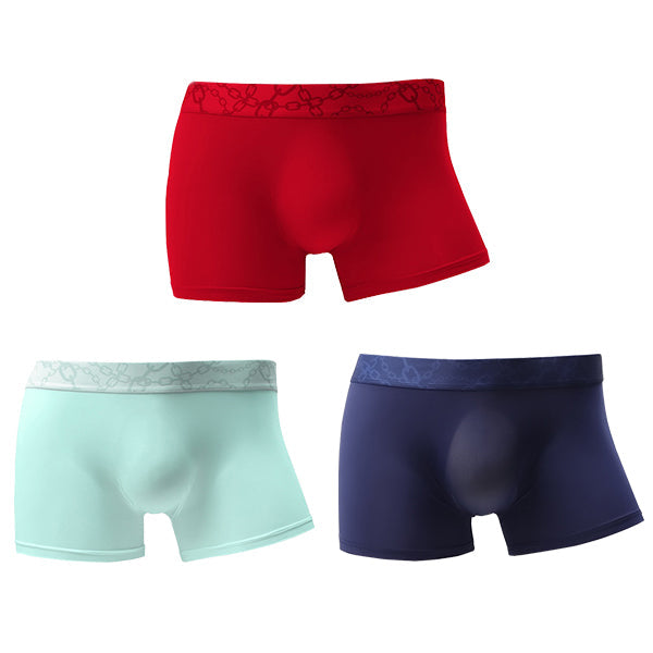 3 Pack Cooling Seamless Pouch Trunks | dmunderwear detail image 14