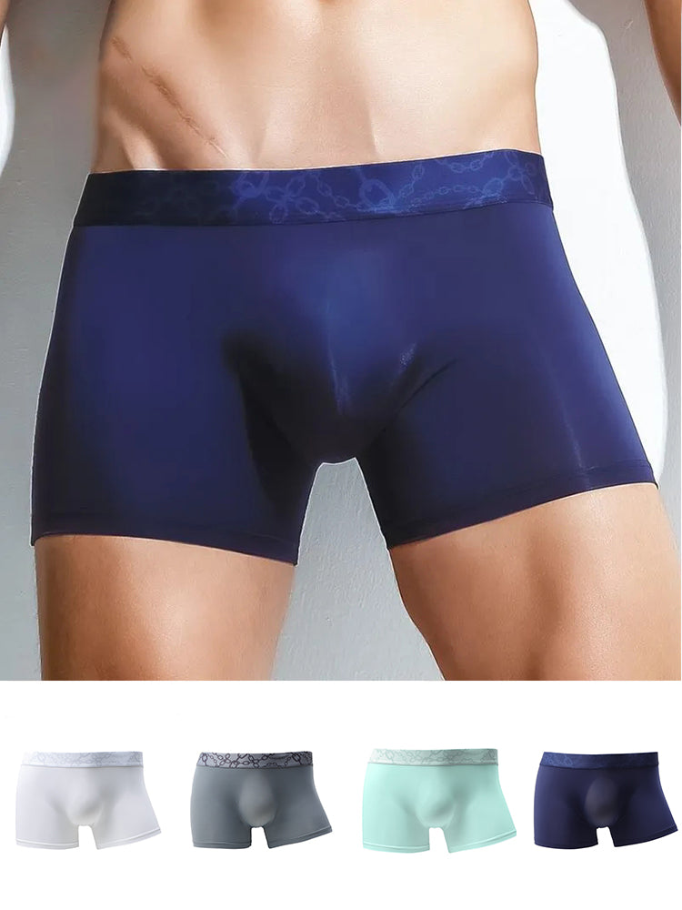 3 Pack Cooling Seamless Pouch Trunks | dmunderwear detail image 15